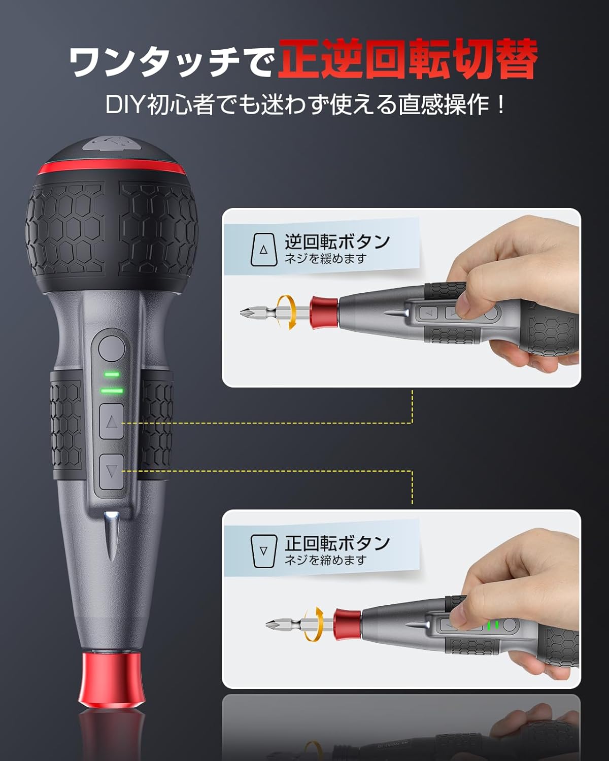 電動ドライバー (型番：GL-07)  電動6N.m 手動15N.m